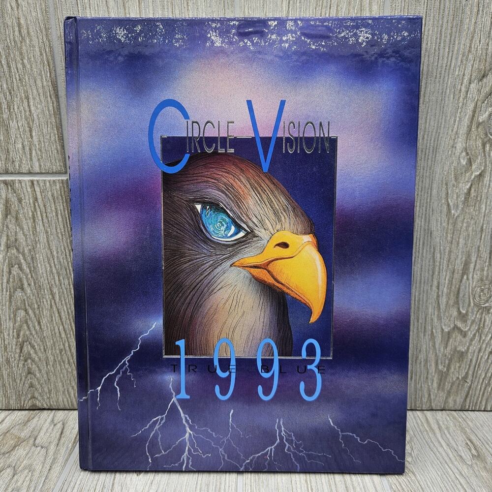 1993 True Blue Circle High School Yearbook Towanda Kansas‎ KS